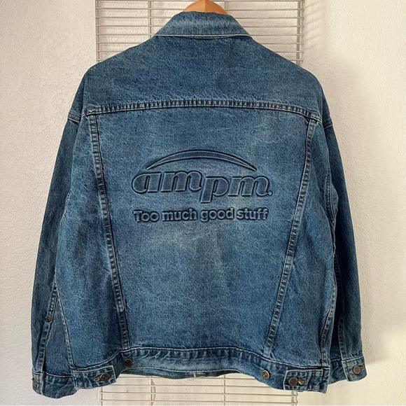 Vintage AMPM Denim Jacket Jackets & Coats